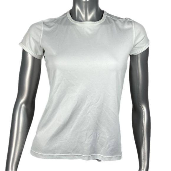 Eastern Mountain Sports | White Tech Wick Twp Piece Work Out Runners Tops - Picture 2 of 15